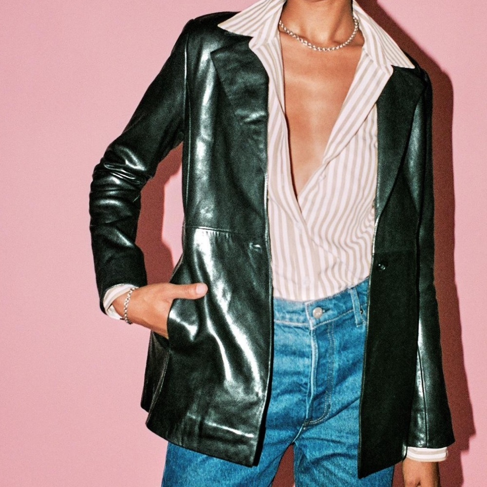 REFORMATION X VEDA Bowery Blazer